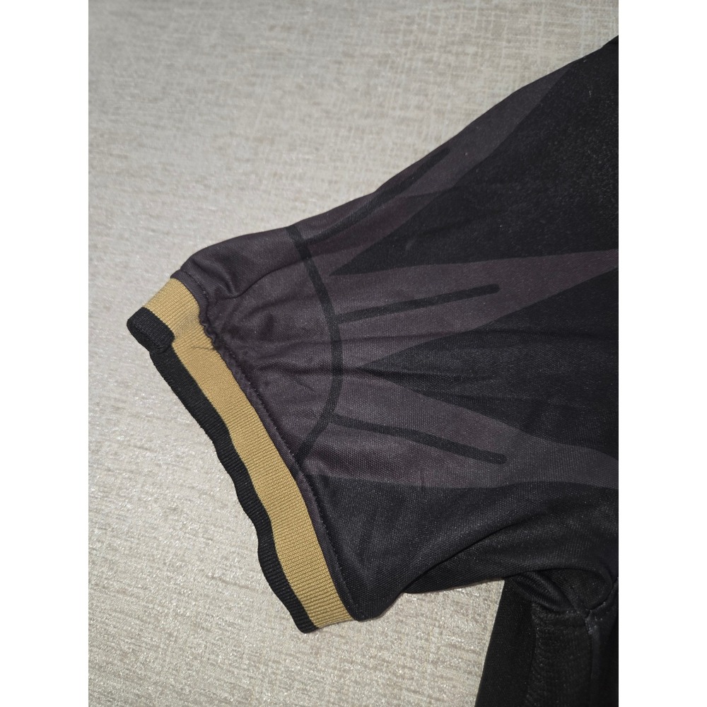 Nike Brasil CBF Soccer Jersey Black Gold Cactus Print CV7891-428 Mens Medium - Picture 5 of 9